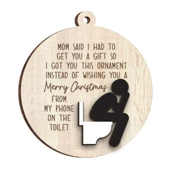 I Got You This Ornament Instead Of Wishing You A Merry Christmas