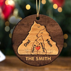 Personalized Dog Family Custom Name Wooden Ornament_yythkg (1)