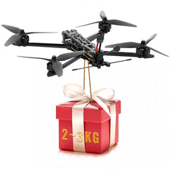 7 "5.8 first person picture transmission 10km long distance flight aircraft high endurance FPV traverser Carbon fiber quick removal UAV four-axis traverser