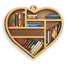 It's A Good Day To Read - Personalized Custom Ornament - Wood Heart Shaped - Christmas Gift For Book Lovers