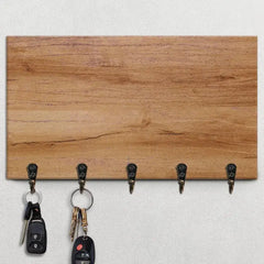 My Beloved Family - Personalized Key Hanger, Key Holder, 2-Layer Wood Key Hanger - Gift For Couple, Husband Wife, Anniversary, Engagement, Wedding, Marriage Gift
