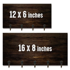 My Beloved Family - Personalized Key Hanger, Key Holder, 2-Layer Wood Key Hanger - Gift For Couple, Husband Wife, Anniversary, Engagement, Wedding, Marriage Gift