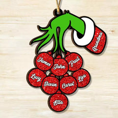 Christmas Gift For Family 041ACDT250823 Personalized Wood Ornament