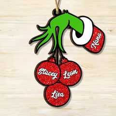 Christmas Gift For Family 041ACDT250823 Personalized Wood Ornament