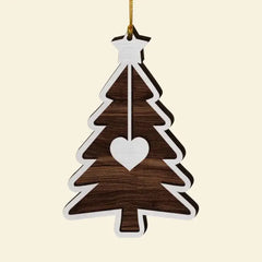 Family-Personalized Wood Ornament - Gift For Family- Christmas Gift- Family Ornament-TT