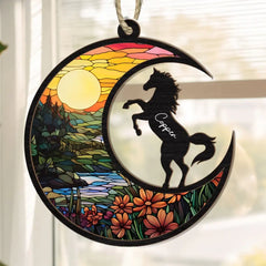 Horse-Memorial-Personalized-Suncatcher-Ornament_1
