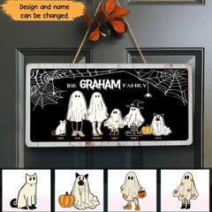 Personalized The Graham Family Ghost Halloween Gift_yythkg