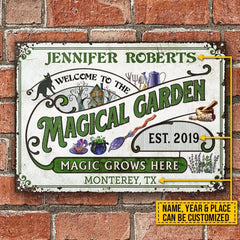 Witch-Garden-Magic-Grows-Here-Custom-Classic-Metal-Signs-Mockup-1