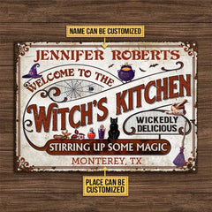 WitchKitchenStirringUpSomeMagicCustomClassicMetalSigns-Mockup3